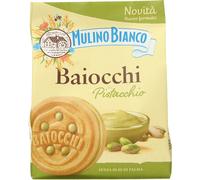 10 pezzi di baiocchi al pistacchio mulino bianco - 240 gr