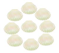 10 pezzi di bocce di gusci per le scatole di gusci per gusci per la festa con