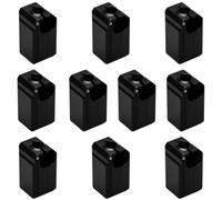 10 pezzi di calzino in silicone per Bambu Lab P1S, copertura in silicone per blocco riscaldante dell'hotend, protezione per ugello della testina di stampa 3D, accessorio per stampante 3D resistente