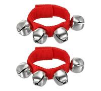 10 pezzi di campane da polso, che scuotono le for feste, decorazioni, tintinnio, rumore, prodotti, accompagnamento, bomboniere natalizie per Spettacoli