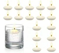 10 pezzi di candele galleggianti ovali bianche, candele galleggianti per matrimoni, hotel, ristoranti, feste di compleanno, cene romantiche 10 pezzi,20 pezzi,100 pezzi,40 pezziCera