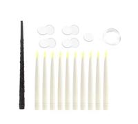 10 Pezzi di Candele LED Galleggianti Magiche con Bacchetta Magica e Telecom5504