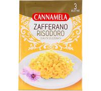 10 pezzi di cannamela zafferano risodoro pz.3 (30 bustine)