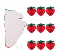 10 pezzi di carta per fragole fragola a nido d'ape per la fragola per le