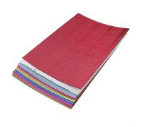 10 pezzi di cartone ondulato multicolore 297x210 mm simulano il metallo