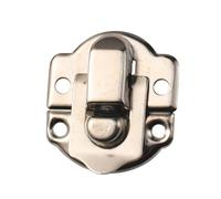 10 Pezzi Di Chiusura In Argento Nichelato for Borse Accessori Hardware for Mobili Scatole Di Legno Stile Minimalista Possono Essere Rivettati(Silver)