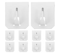 10 pezzi di clip per da finestra - gancio per finestra per luce e asta