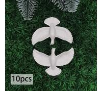 10 pezzi di colomba dell'amicizia da appendere come ornamento, regalo