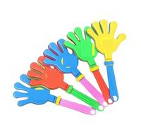 10 pezzi di colore casuale per Eventi Sportivi | Puntelli colorati for battacchio a mano, applauso for le mani, regalo di compleanno incoraggiante, bomboniere(S)