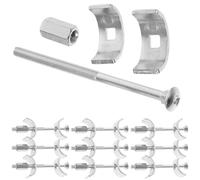 10 pezzi di connettori per piani di lavoro, connettori per giunti da macellaio