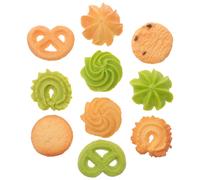 10 pezzi di cookie artificiali decorativi Modelli di biscotti Life Hilke