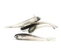 10 pezzi di esche da pesca in silicone con occhi 3D, esche artificiali morbide per la pesca alla carpa