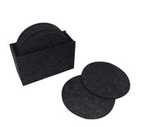 10 Pezzi di Feltro Set di Sottobicchieri Per Creativo 3 Forme Coppa Semplice Stuoie Coppa Con