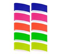 10 pezzi di fissaggio per sci snowboard legame snowboard avvolgere cravatta avvolgere da sci versatile cinghia di fissaggio esterna cintura di fissaggio sci avvolgere