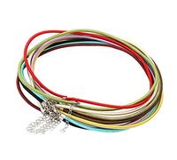 10 Pezzi di Gioielli Che Fanno Risultati cordicelle Pendente in Gomma con Chiusura a moschettone Elegante e popolareDurability