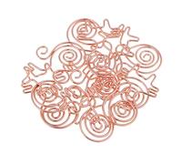 10 pezzi di graffette in metallo a forma di gatto, segnalibri, forniture for ufficio