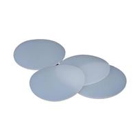 10 pezzi di guarnizioni di tenuta in foglio di gomma siliconica tonda solida bianca, diametro 40 mm-70 mm, spessore 1 mm-10 mm(50mm,5mm-01)