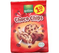 10 pezzi di gullon biscotto choco chips gr.175