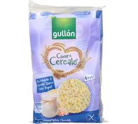 10 pezzi di gullon s/glut. gallette riso cioc. bian. gr.125