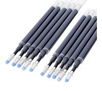 10 pezzi di inchiostro penna gel refill 0,5 mm Penpoint Smooth Flow School Drawing Writing Quick Dry Forniture per ufficio Nero Molto pratico e popolareUn design semplice e raffinato