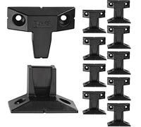 10 pezzi di JUNKER FLINK AS Raccordi a Scorrimento (per viti truciolari) Connettori in Legno Caricabili Fino a 20 Kg. Materiale di Fissaggio per Pannelli Montaggio Coperchio