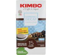 10 pezzi di kimbo caffe' 15 cialde decaf formula bar