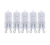 10 pezzi di lampadine alogene G9 a guscio smerigliato bianco caldo 2800K-3000K, adatte per la sostituzione di forni, mobili e luci del forno 40W-5PCS G9-220V