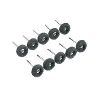 10 Pezzi Di Levigatura Abrasiva In Nylon Con Gambo Da 3 Mm, Spazzola Abrasiva For Trapano, Compatibile Con Utensili Rotanti Dremel(Gray)