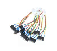 10 pezzi di microinterruttore per scaldabagno a gas a tre fili, parti elettriche da cucina