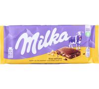 10 pezzi di milka tavoletta di cioccolato al latte con riso soffiato - 100 gr
