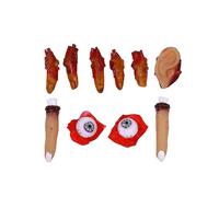 10 pezzi di oggetti di scena di Halloween per regali di Halloween