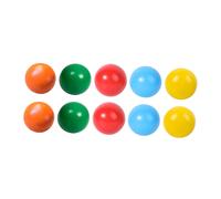 10 pezzi di palline di legno arcobaleno, per la scuola , giocattolo per