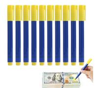 10 Pezzi Di Penne Per Il Test Delle Banconote, Adatte Alla Rilevazione Delle False Monete In Euro, Dollari E Sterline, Consentendo Un Controllo Delle Banconote, Per Un Uso Professionale E Personale