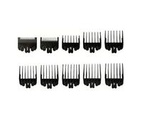 10 Pezzi Di Pettine Di Plastica Nera For Tagliacapelli Da Uomo, Guida Di Taglio For Tagliacapelli Da Barbiere, Accessori Di Ricambio For Strumenti For Lo Styling Da Salone(10pcs black)