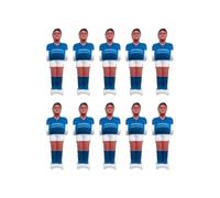 10 pezzi di piccole figure di calcio balilla giocatori di ricambio hard Soccer Man facile da usare balilla giocatori di ricambio