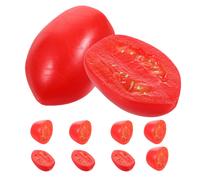 10 pezzi di pomodorini finti: modelli di semi di frutta finti - espositore di