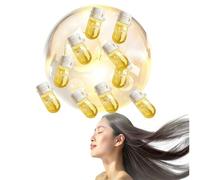 10 pezzi di profumo e olio for capelli, 2 in 1 nutrimento all'avocado for capelli crespi, mini olio profumato for capelli da donna, a lunga durata for ripristinare i capelli secchi, crespi e danneggia