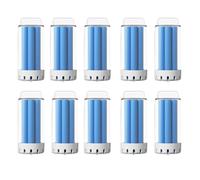 10 pezzi di pulizia per aspirapolvere ECOVACS per aspirapolvere solido compatibile con Ecovacs DEEBOT N30 OMNI/N30 PRO OMNI DSC060002 Blue Solid Detergent, robot aspirapolvere accessori di ricambio