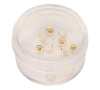 10 pezzi di punti luminosi per quadrante di orologio, perle luminose per quadranti che brillano al buio, marcatori luminosi sostitutivi per quadranti da orologiaio, accessori per o (Blu Verde)