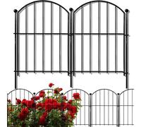 10 Pezzi Di Recinzione Da Giardino, Pannello Decorativo In Filo Metallico Antiruggine, Recinzione For Cani, Barriera For Animali Da Esterno For Cortile, Patio, Paesaggio, Bordura For Aiuole