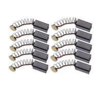 10 pezzi di ricambio for spazzole di carbone for mini trapano e smerigliatrice elettrica, pezzi di ricambio for utensili rotanti a motore elettrico(8x5x5mm)