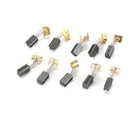 10 pezzi di ricambio for spazzole di carbone for smerigliatrice angolare CD105 CD110 CD115 KG900 Spazzola motore for elettroutensili 6,4x7,9x12,5 mm