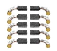 10 pezzi di ricambio for spazzole di carbone for trapani, smerigliatrici elettriche e utensili rotanti