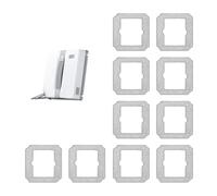 10 pezzi di ricambio per Ecovacs Winbot Mini panni per la pulizia, per Ecovacs Winbot W1 Pro/W1/W2 Omni/W2, panno di ricambio W-CC02-0012