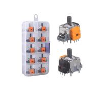 10 Pezzi di Ricambio per Joystick Elettromagnetico Hall per PS4 Gamepad Modulo Joystick Nessun Joystick Che Si Sposta