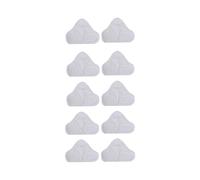 10 pezzi di ricambio per panno in microfibra per mocio a vapore H2O x5 Triangle Drag