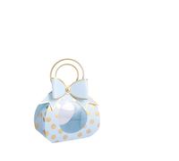 10 pezzi di sacchetti caramelle e biscotti trasparenti con finestra for decorazioni for feste compleanno matrimonio(Sky Blue)