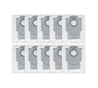 10 pezzi di sacchetti for la polvere, sacchetti for aspirapolvere, compatibili con Roborock S8 Max Ultra / S8 MaxV Ultra/Saros 10 / Saros 10R / Saros Z70, robot aspirapolvere Accessori