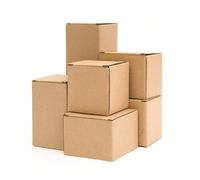 10 pezzi di scatole di cartone ondulato, scatole per confezioni, scatole divisorie per prodotti, per imballaggio di candele, fragranze, tazze, articoli fatti a mano, scatole per imballaggio di prodott