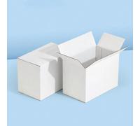 10 pezzi di scatole postali in cartone ondulato bianco/rosa/nero, cartoni da imballaggio per la spedizione generale 12#130x80x90mm,11#145x85x105mm,10# 175x95x115mm,9#195x105x135mm,8#210x110x140mm,7#23